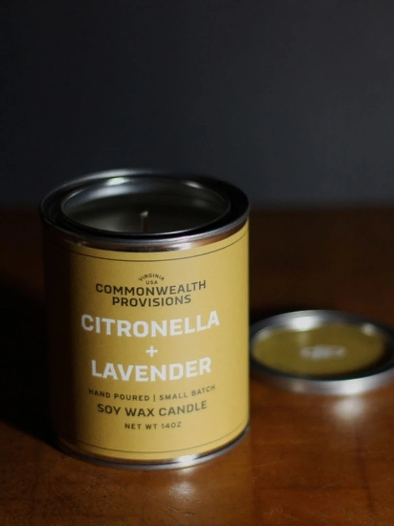 Commonwealth Provisions Citronella Candle - Lavender 4 Commonwealth Provisions Citronella Candle - Lavender
