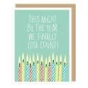 Apartment 2 Cards Lost Count Birthday Card