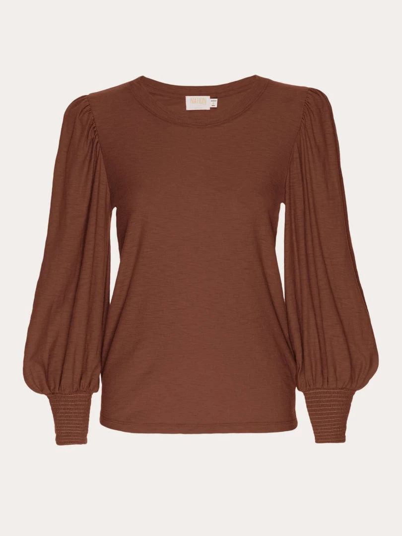 Nation LTD Loren Tee - Black Cherry Clothing 5 Nation LTD Loren Tee - Black Cherry Clothing