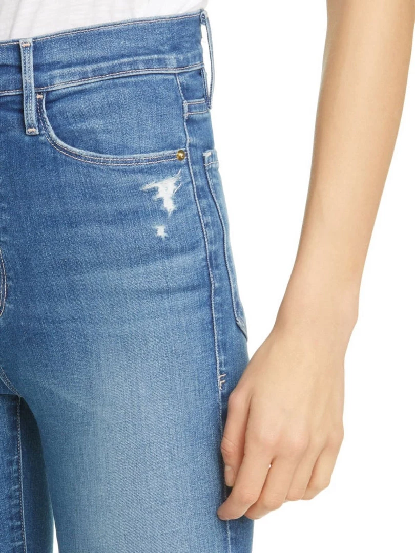 Frame Ali High Rise Cigarette - Madera Rips Clothing 6 Frame Ali High Rise Cigarette - Madera Rips Clothing