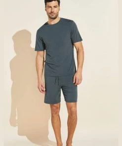 Eberjey Henry Tencel Modal Short PJ Set Clothing