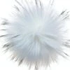 Sh*t That I Knit The Faux Fur Pom Pom - White 1 Sh*t That I Knit The Faux Fur Pom Pom - White