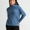 RicherPoorer Clothing Cozy Knit Long Sleeve Sweater - Blue Mirage