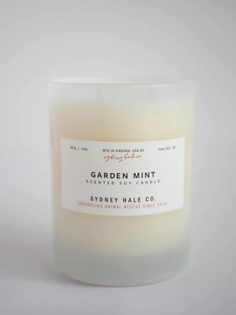 Sydney And Hale Company Home & Gift Garden Mint Candle 3 Sydney And Hale Company Home & Gift Garden Mint Candle