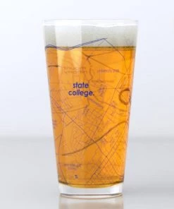 Well Told Penn State Pint Glass Pair