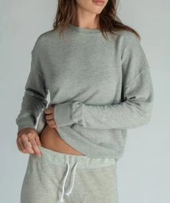 The Perfect White Tee Freddie Joggers - Heather Grey