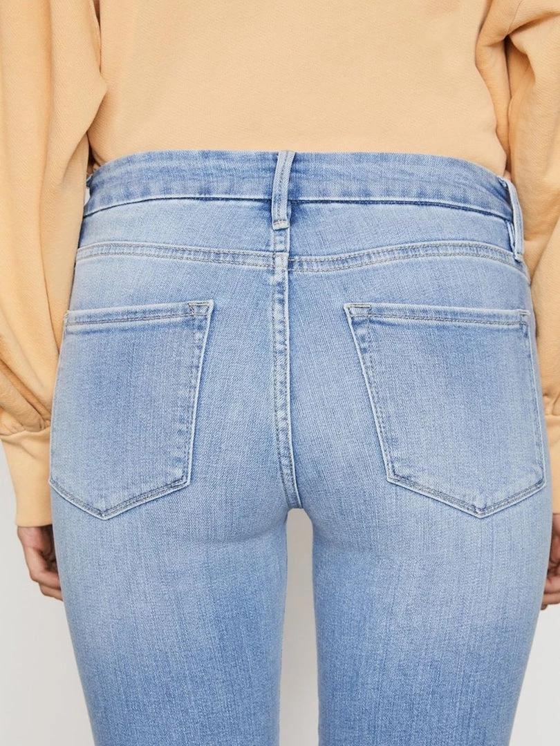 Frame Clothing Le Crop Mini Boot Double Needle Tropic 5 Frame Clothing Le Crop Mini Boot Double Needle Tropic