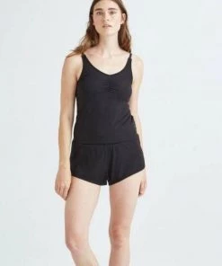 RicherPoorer Sleep Tank - Black Clothing