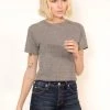 AMO Clothing Babe Tee - Heather Grey