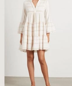 Devotion Twins Ella Dress - Ecru/Off White