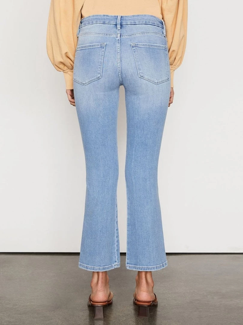 Frame Clothing Le Crop Mini Boot Double Needle Tropic 6 Frame Clothing Le Crop Mini Boot Double Needle Tropic