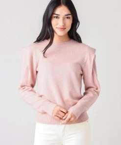 Frame Clothing Kennedy Cashmere Sweater Bare