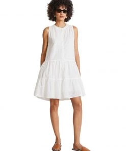 Apiece Apart Clothing Almada Shirt Dress