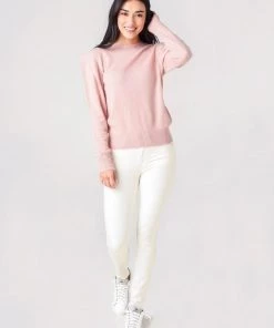Frame Clothing Kennedy Cashmere Sweater Bare