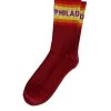 South Fellini Philadelphia Sunrise Maroon Socks