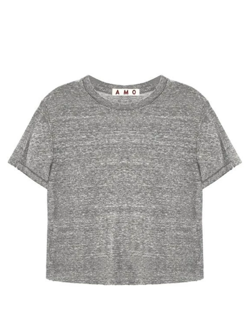 AMO Clothing Babe Tee - Heather Grey 5 AMO Clothing Babe Tee - Heather Grey