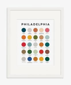 Lunch City Studio Home & Gift Philadelphia Color Palette Print 7 Lunch City Studio Home & Gift Philadelphia Color Palette Print
