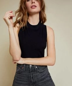 Nation LTD Bria Mock Neck Tank Clothing