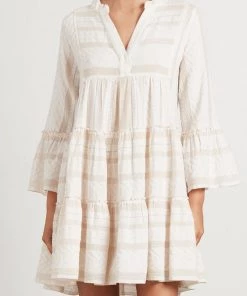 Devotion Twins Ella Dress - Ecru/Off White