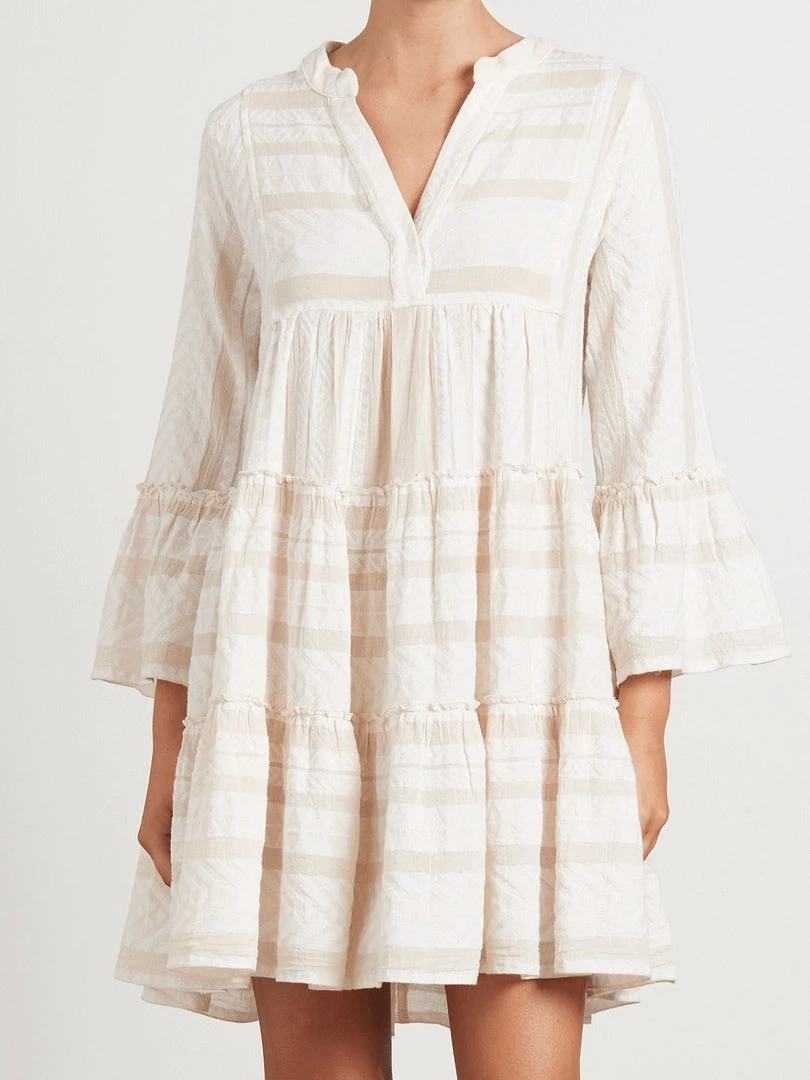 Devotion Twins Ella Dress - Ecru/Off White 3 Devotion Twins Ella Dress - Ecru/Off White