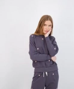 Leallo Clothing Dune Crewneck W/ Stars