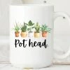 Sweet Mint Pot Head Mug Home & Gift