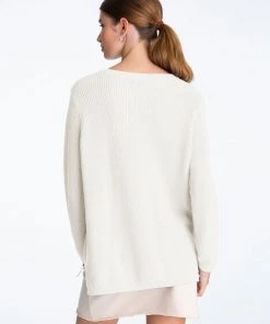 525 America The Emma Crewneck - Chalk Clothing