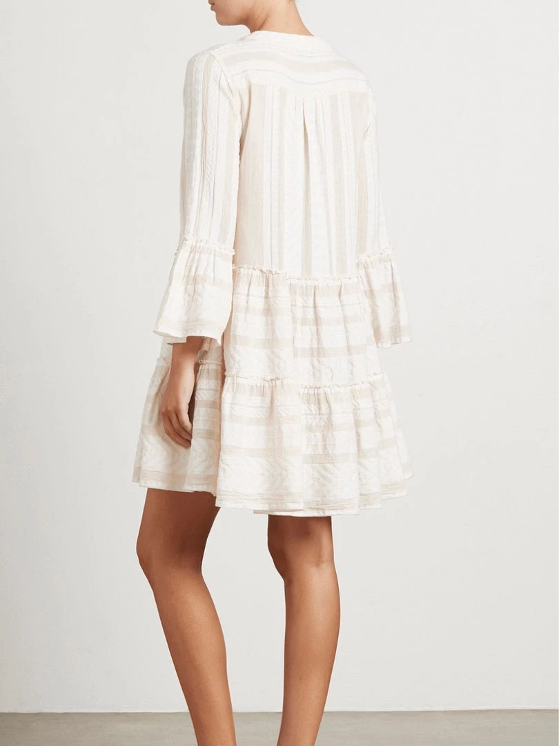 Devotion Twins Ella Dress - Ecru/Off White 5 Devotion Twins Ella Dress - Ecru/Off White