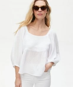 Michael Stars Patsy Square Neck Tee Clothing