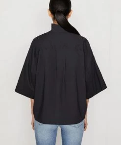 Frame Clothing Channing Popover Noir