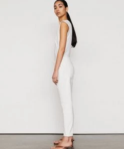 Frame Le Garcon - Rumpled Blanc Rips Clothing