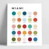 Lunch City Studio Miami Color Palette Print 2 Lunch City Studio Miami Color Palette Print