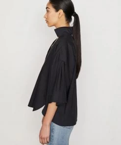 Frame Clothing Channing Popover Noir