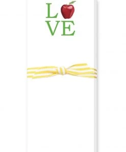Donovan Designs Skinnie Notepad - Love Teacher