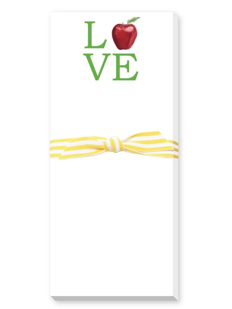 Donovan Designs Skinnie Notepad - Love Teacher 3 Donovan Designs Skinnie Notepad - Love Teacher