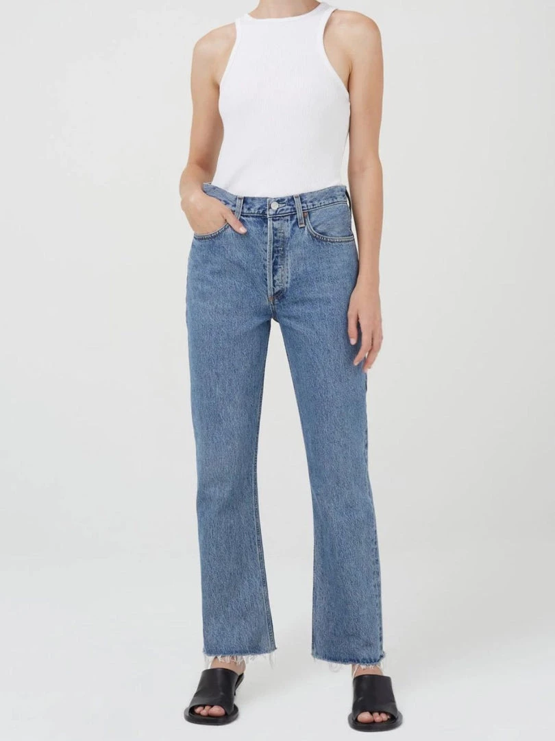 Agolde Relaxed Boot- Mid Rise - Static 3 Agolde Relaxed Boot- Mid Rise - Static