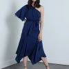 Karina Grimaldi Clothing Rachel Solid Dress