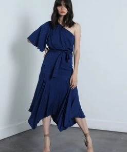 Karina Grimaldi Clothing Rachel Solid Dress