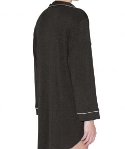 Eberjey Gisele Sleepshirt - Charcoal Clothing