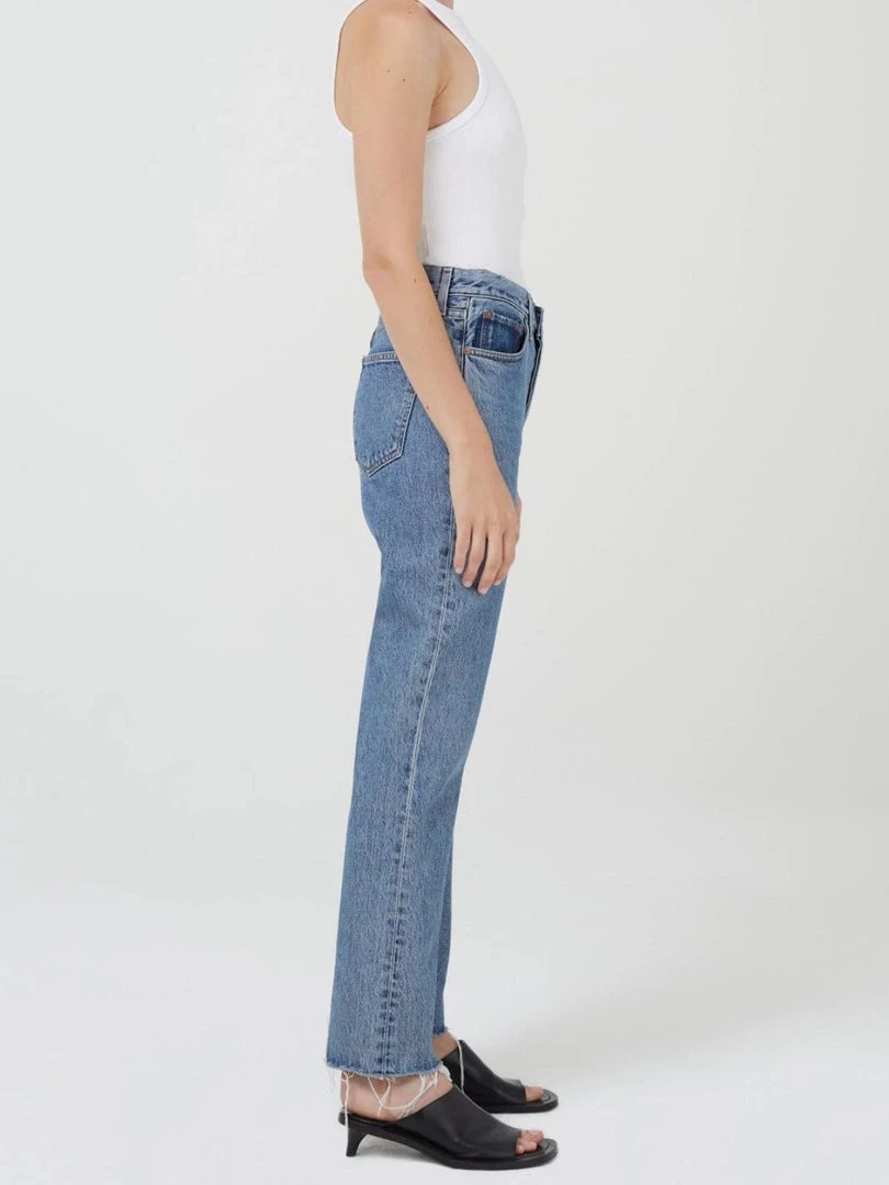 Agolde Relaxed Boot- Mid Rise - Static 6 Agolde Relaxed Boot- Mid Rise - Static