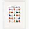 Lunch City Studio San Francisco Color Palette Print 2 Lunch City Studio San Francisco Color Palette Print