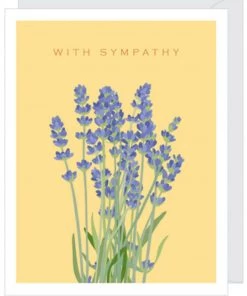 Apartment 2 Cards Lavender With Sympathy Card Home & Gift