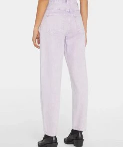 Agolde Clothing Tapered Baggy Wide-Leg Faded Jeans