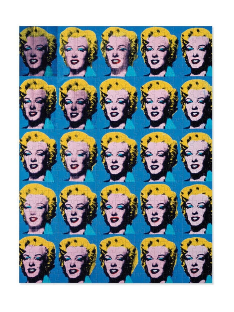 Hachette Book Group Home & Gift Andy Warhol Double-Sided Marilyn Jigsaw Puzzle 5 Hachette Book Group Home & Gift Andy Warhol Double-Sided Marilyn Jigsaw Puzzle
