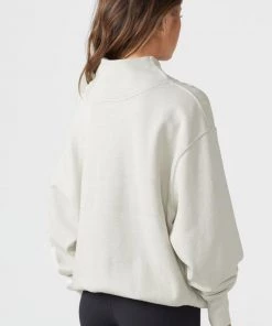 Joah Brown Oversized Turtleneck Sweatshirt Clothing