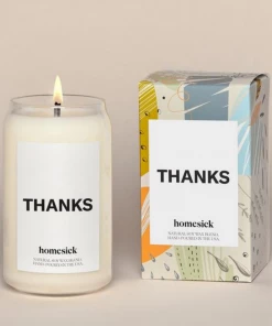 Homesick Candles Thanks Candle