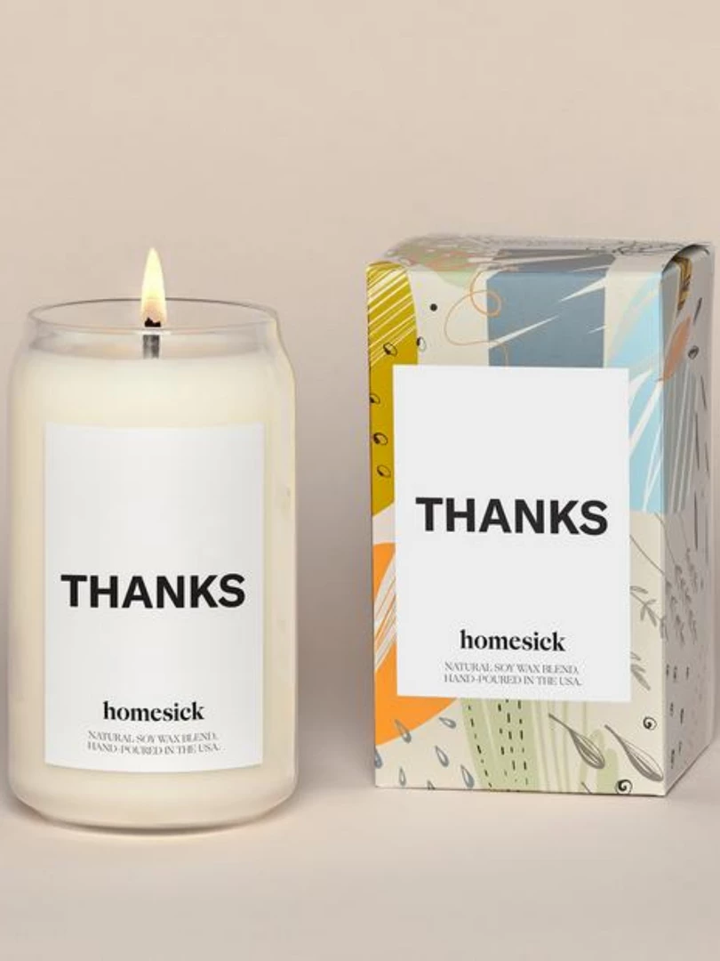 Homesick Candles Thanks Candle 3 Homesick Candles Thanks Candle