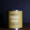 Commonwealth Provisions Citronella Candle - Cedar Home & Gift
