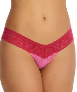 Hanky Panky Low Rise Thong - Double Color Clothing