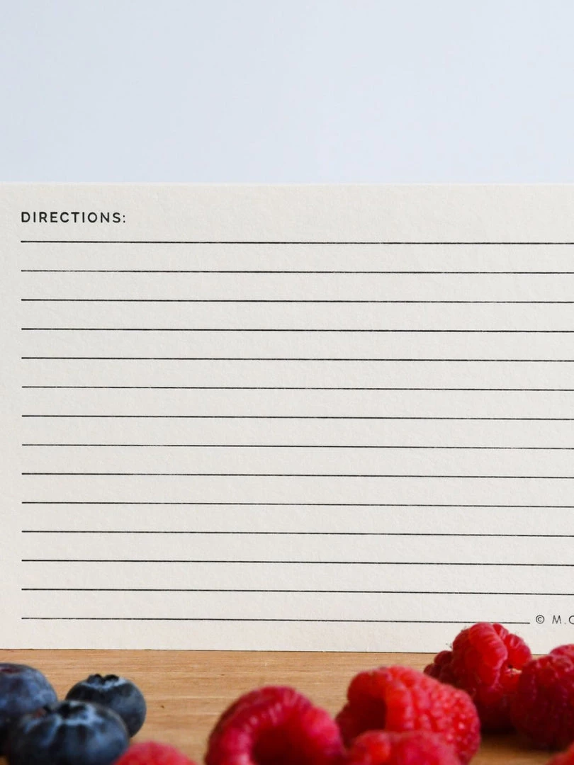 M.C. Pressure Recipe Cards Home & Gift 4 M.C. Pressure Recipe Cards Home & Gift